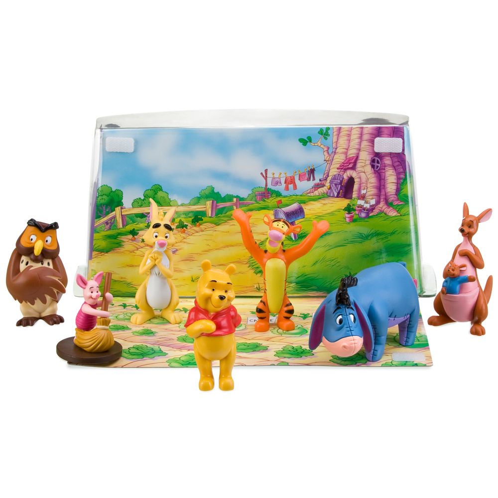 disney winnie the pooh 7 figure play set