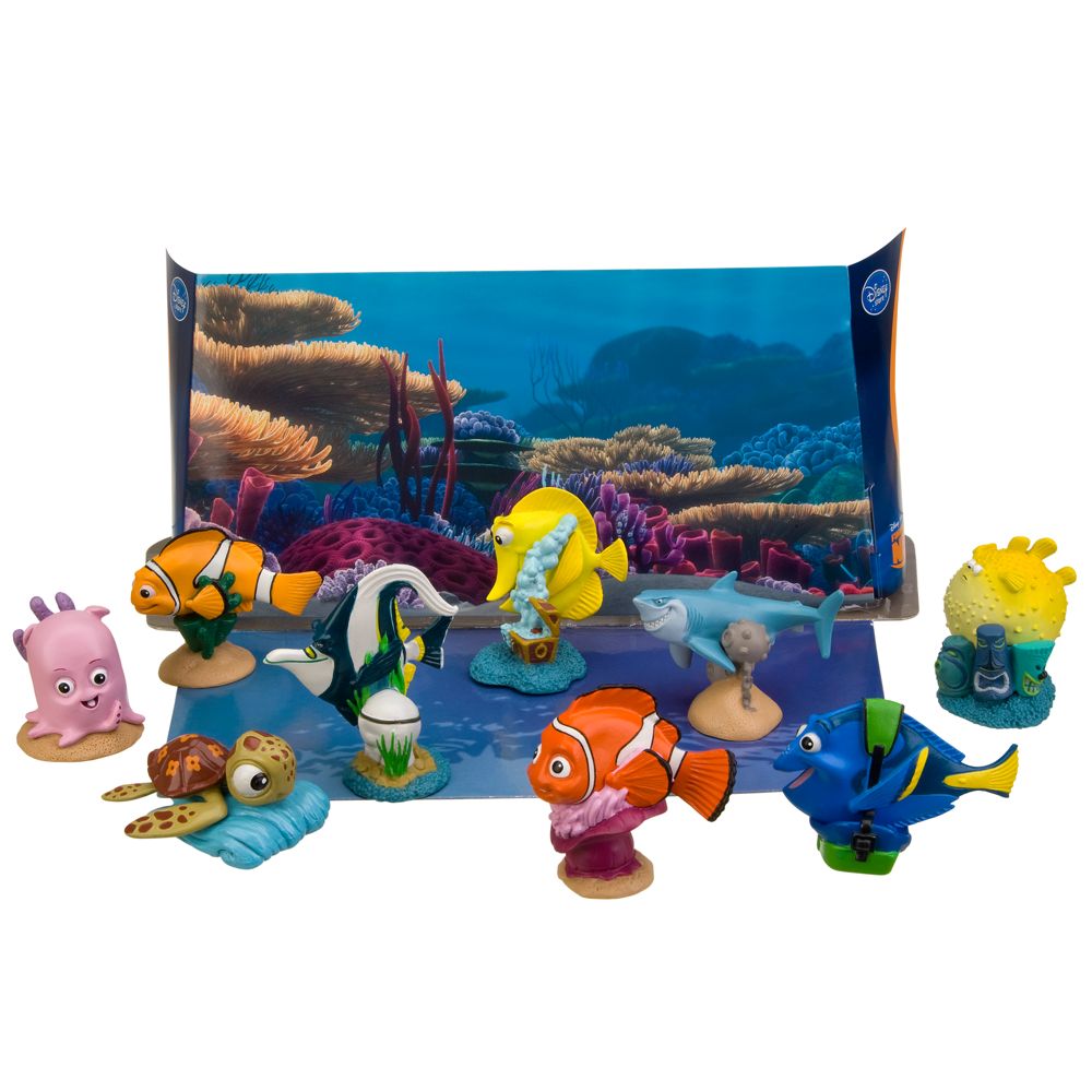 Finding Nemo Figurine Play Set -- 9-Pc.