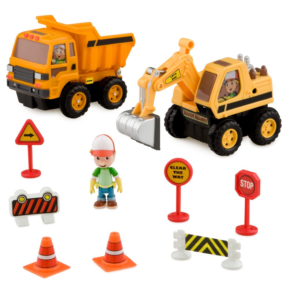 Handy Manny Construction Vehicle Play Set
