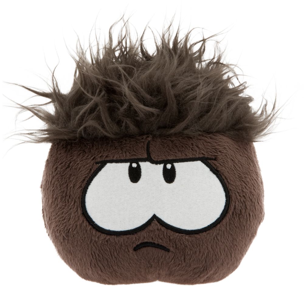 Club Penguin 4'' Black Pet Puffle -- Series #3