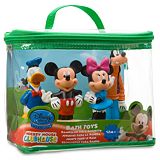 Mickey Mouse Clubhouse Bath Toy Play Set -- 4-Pc.