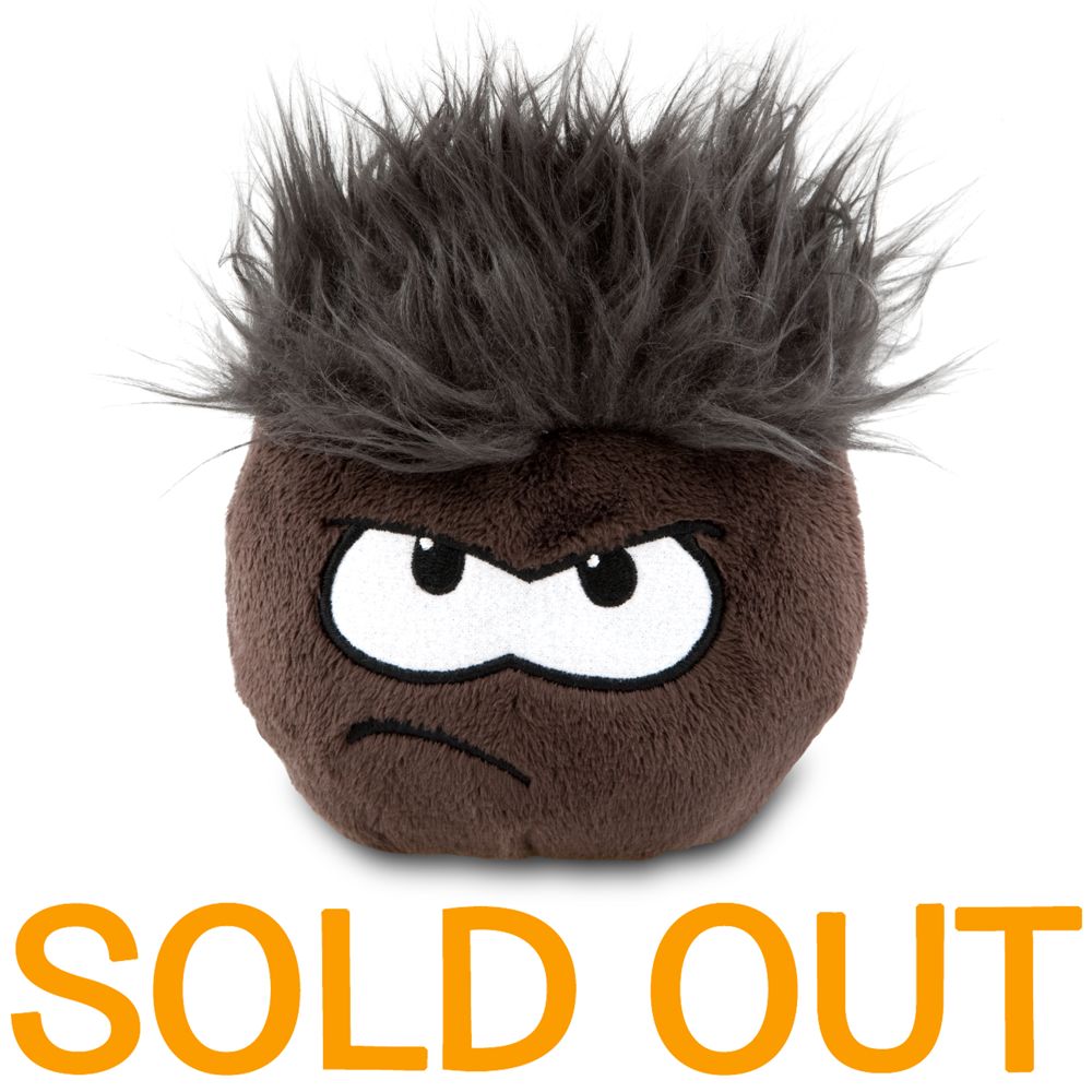 Club Penguin 4'' Black Pet Puffle -- Series #4