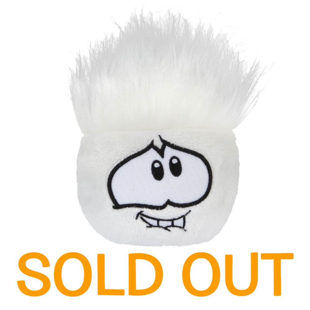 Club Penguin 4'' White Pet Puffle -- Series #4