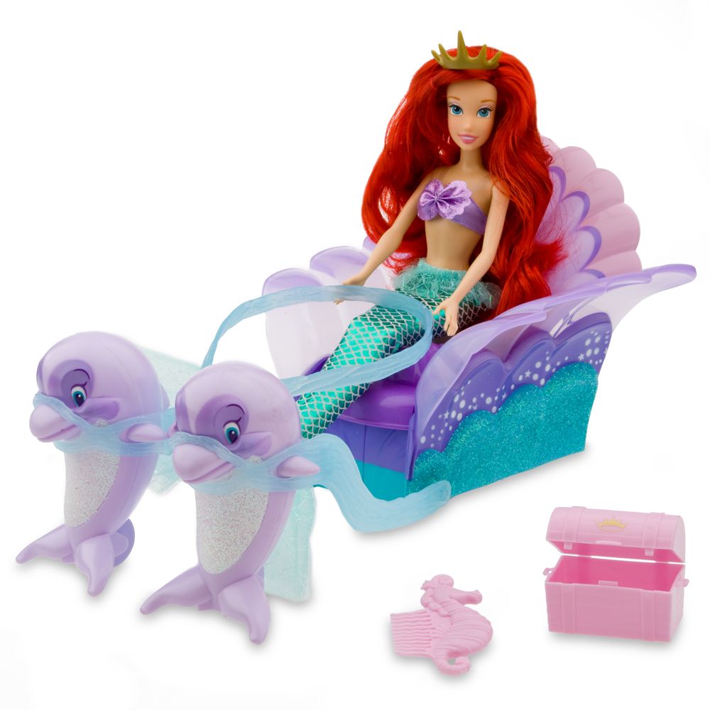 Ariel's Sea Carriage Doll and Vehicle Set