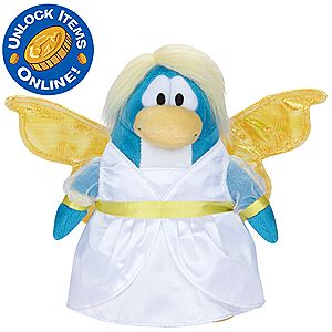 Club Penguin 6 1/2 Limited Edition Penguin Plush - Snow Fairy