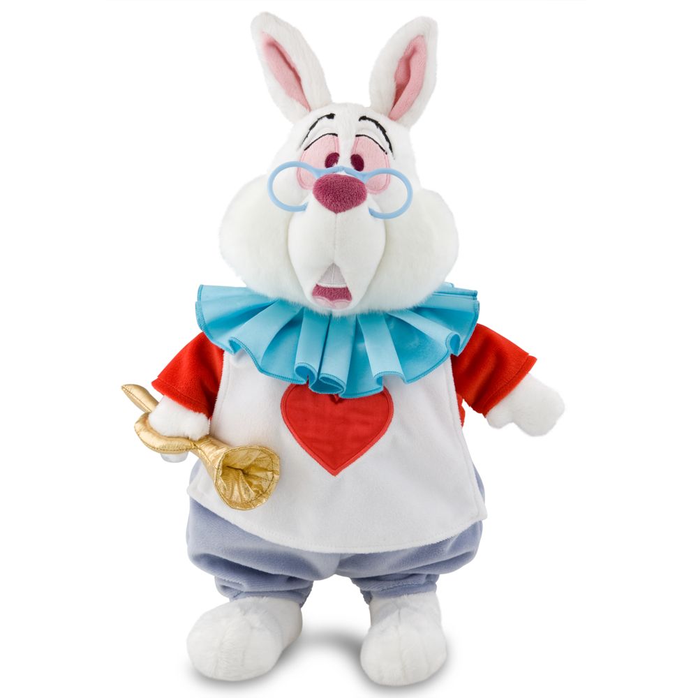 White Rabbit Plush Toy -- 15''