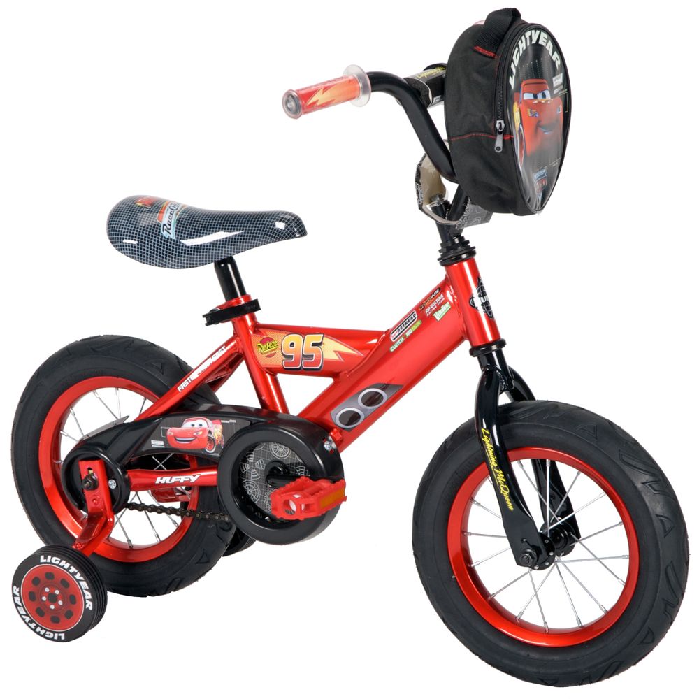 Disney Cars Bike for Boys by Huffy -- 12'' Wheels