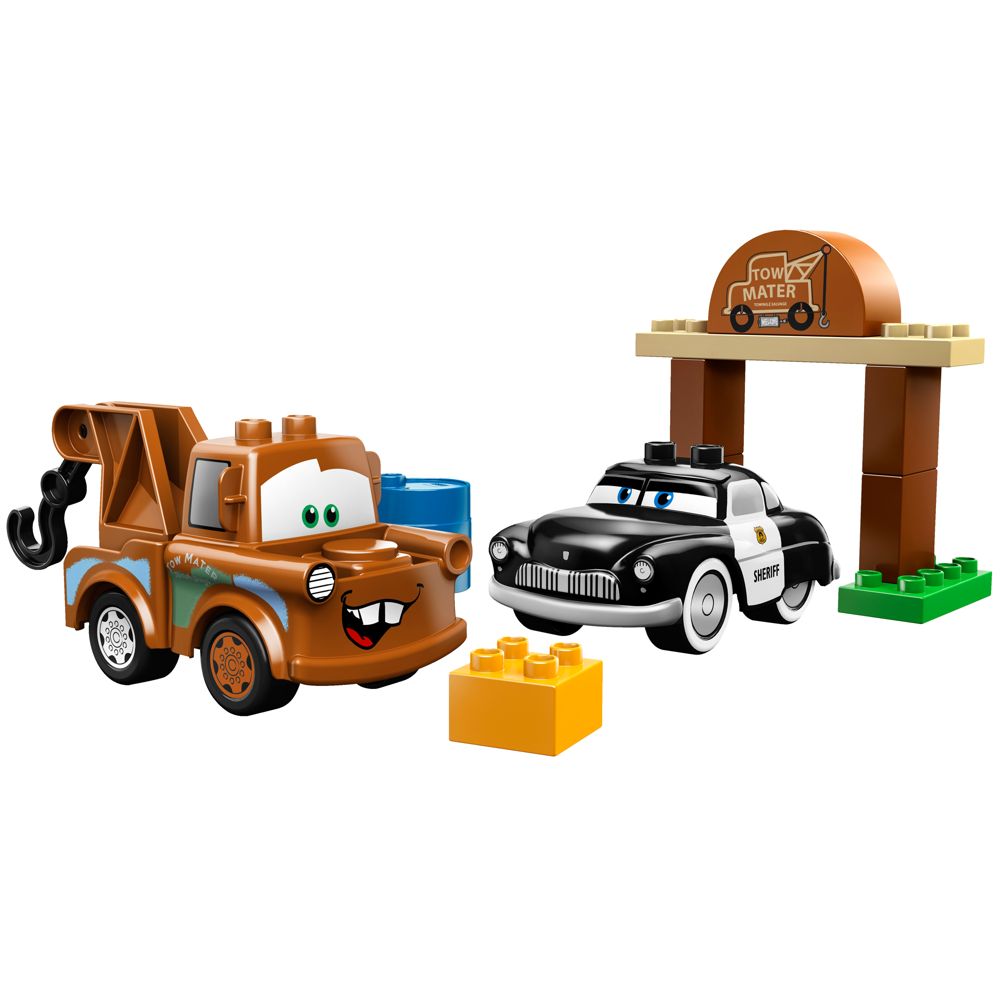  Maters Tow Yard Cars Lego Duplo Play Set