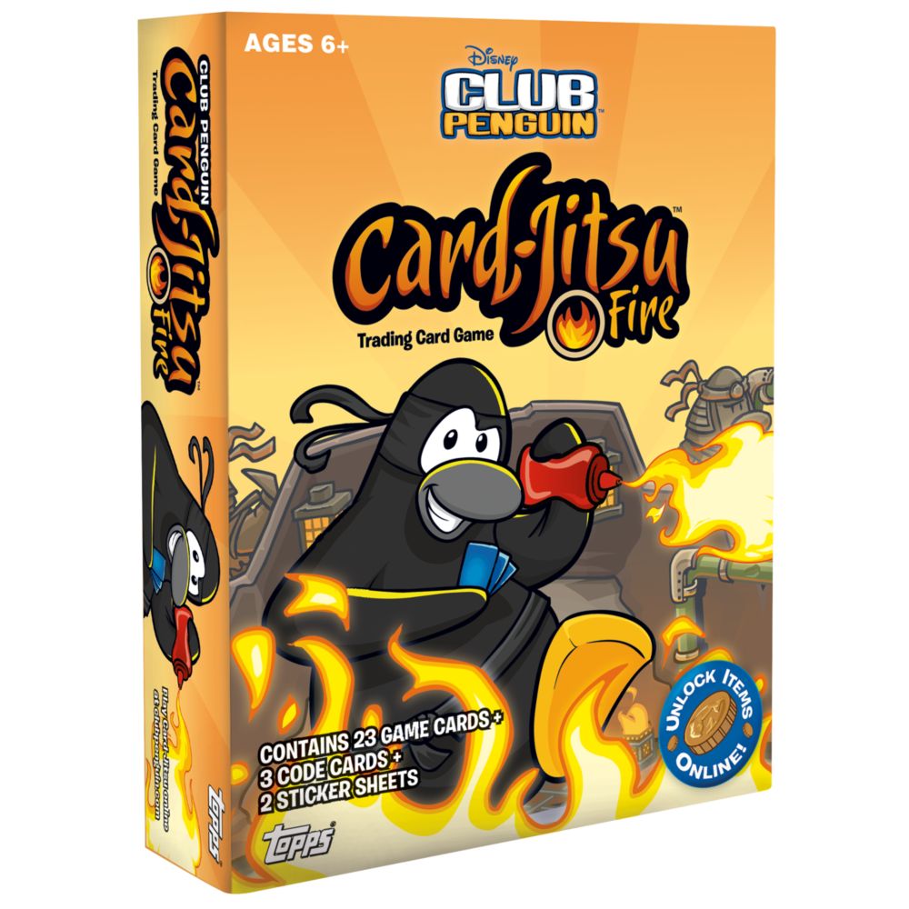 Club Penguin Card-Jitsu Fire Trading Card Game Value Deck