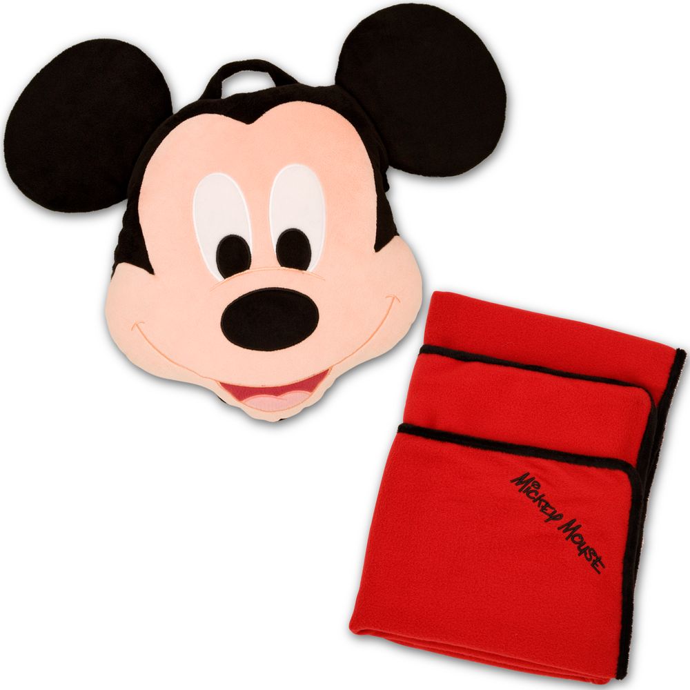 Mickey Mouse Nap to Go Pillow and Blanket Set