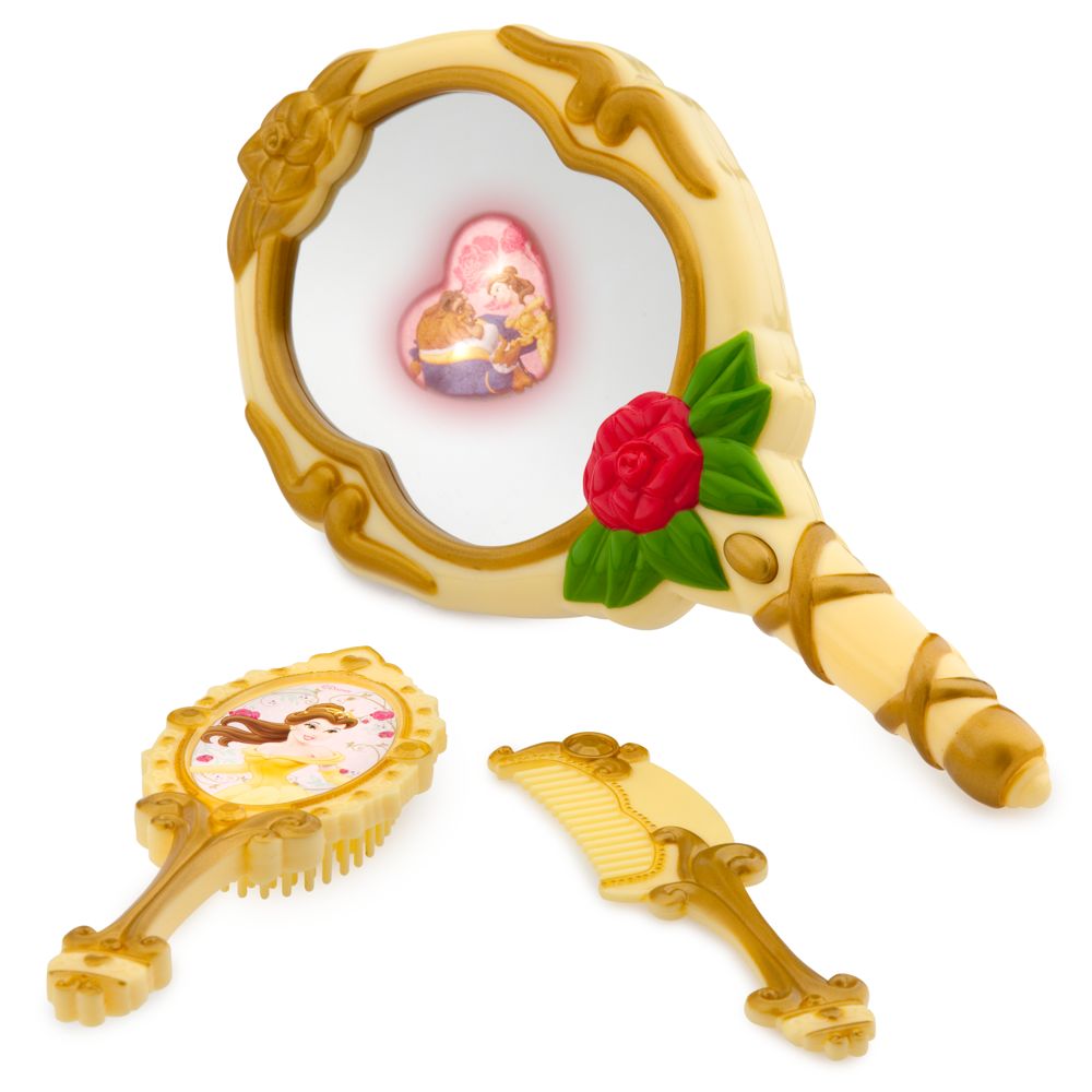  Belle Talking Magic Rose Mirror Set    3 Pc.