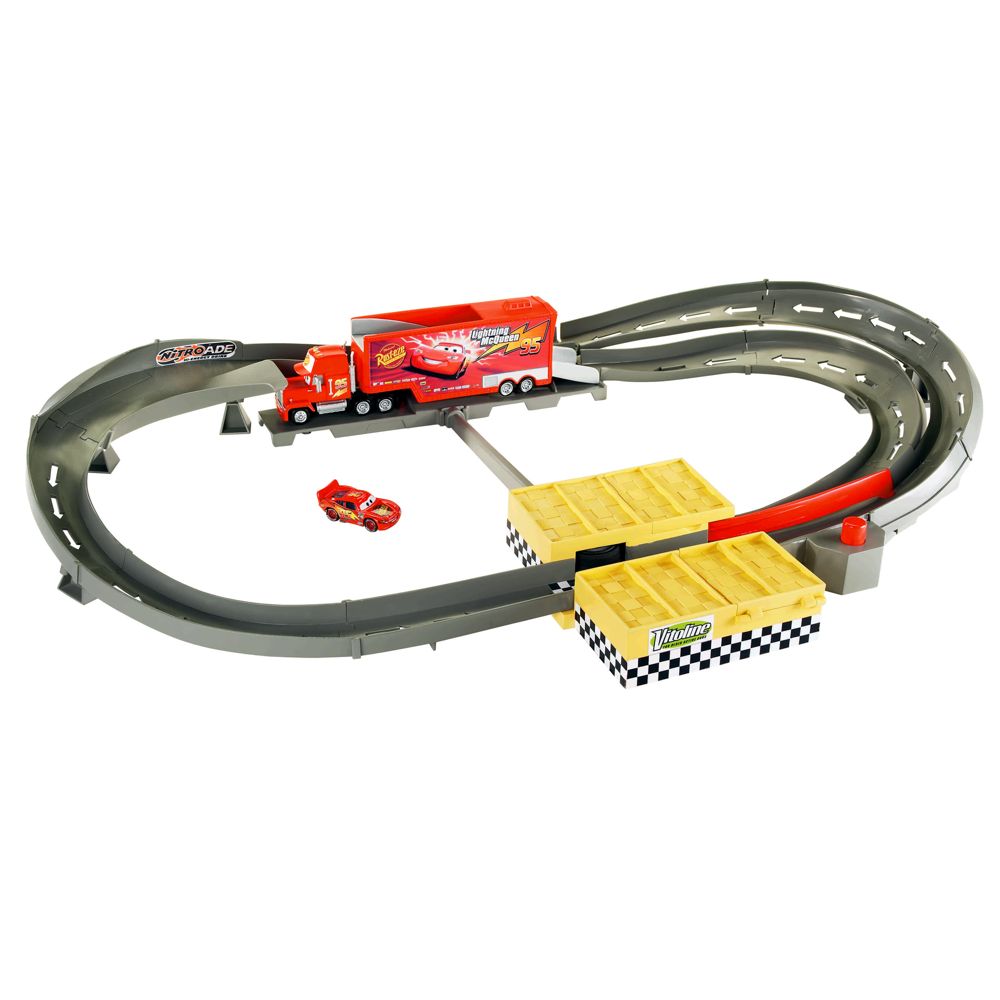 Disney Cars Mack Track Challenge Play Set by Mattel