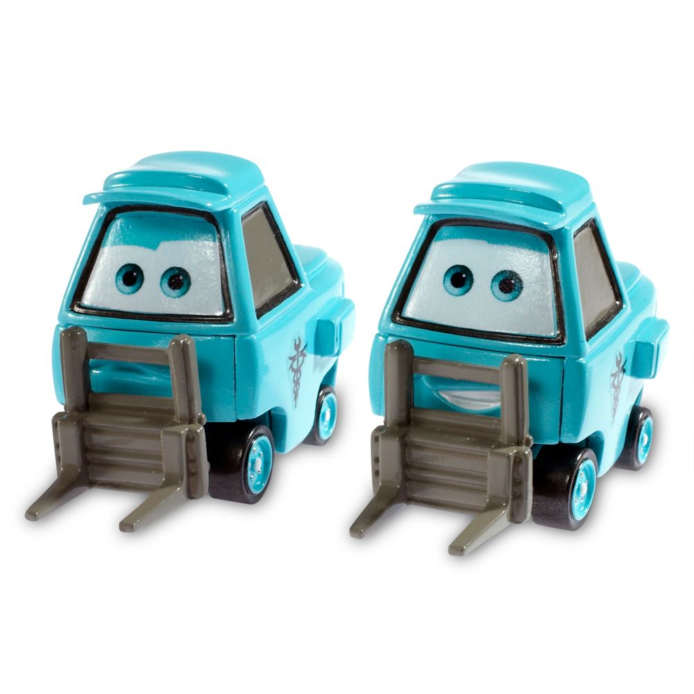 Disney Cars Toon Orderly Pittys #1 &amp; #2 Die Cast Cars by Mattel