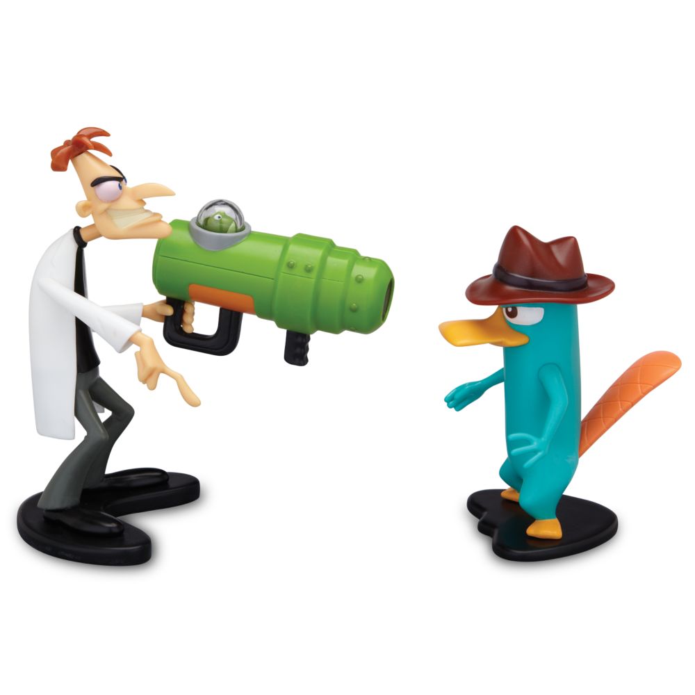 Phineas and Ferb: Agent P and Dr. Doofenshmirtz Backfiring Uglyinator Play Set -- 2-Pc.