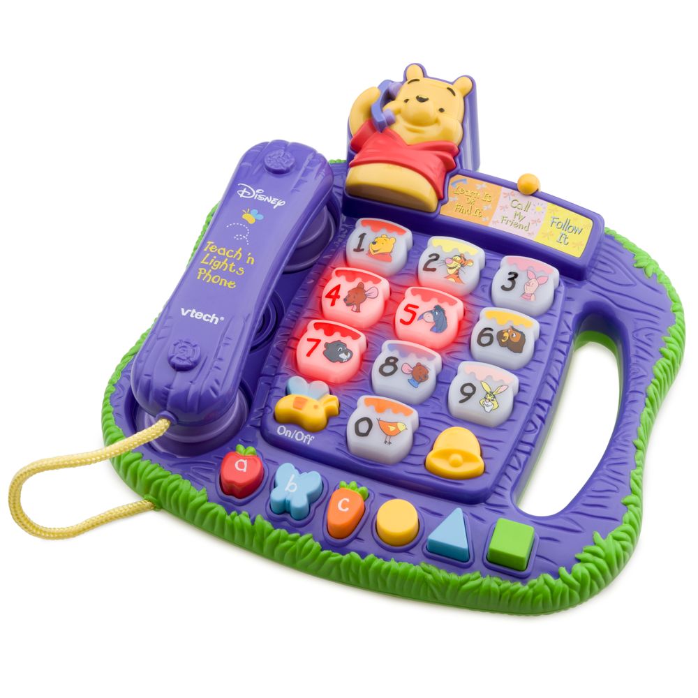 My Friends Tigger and Pooh Teach 'n Lights Phone by Vtech&reg;