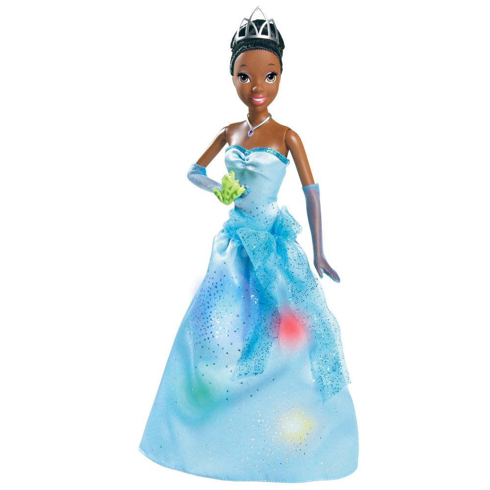 ''Just One Kiss'' Princess Tiana Doll by Mattel -- 12''