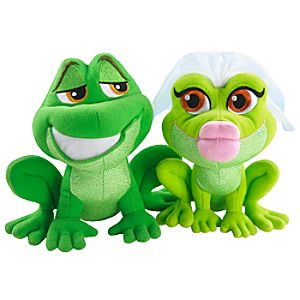 Magic Kiss The Princess and the Frog Plush Toy Set by Mattel -- 2-Pc.
