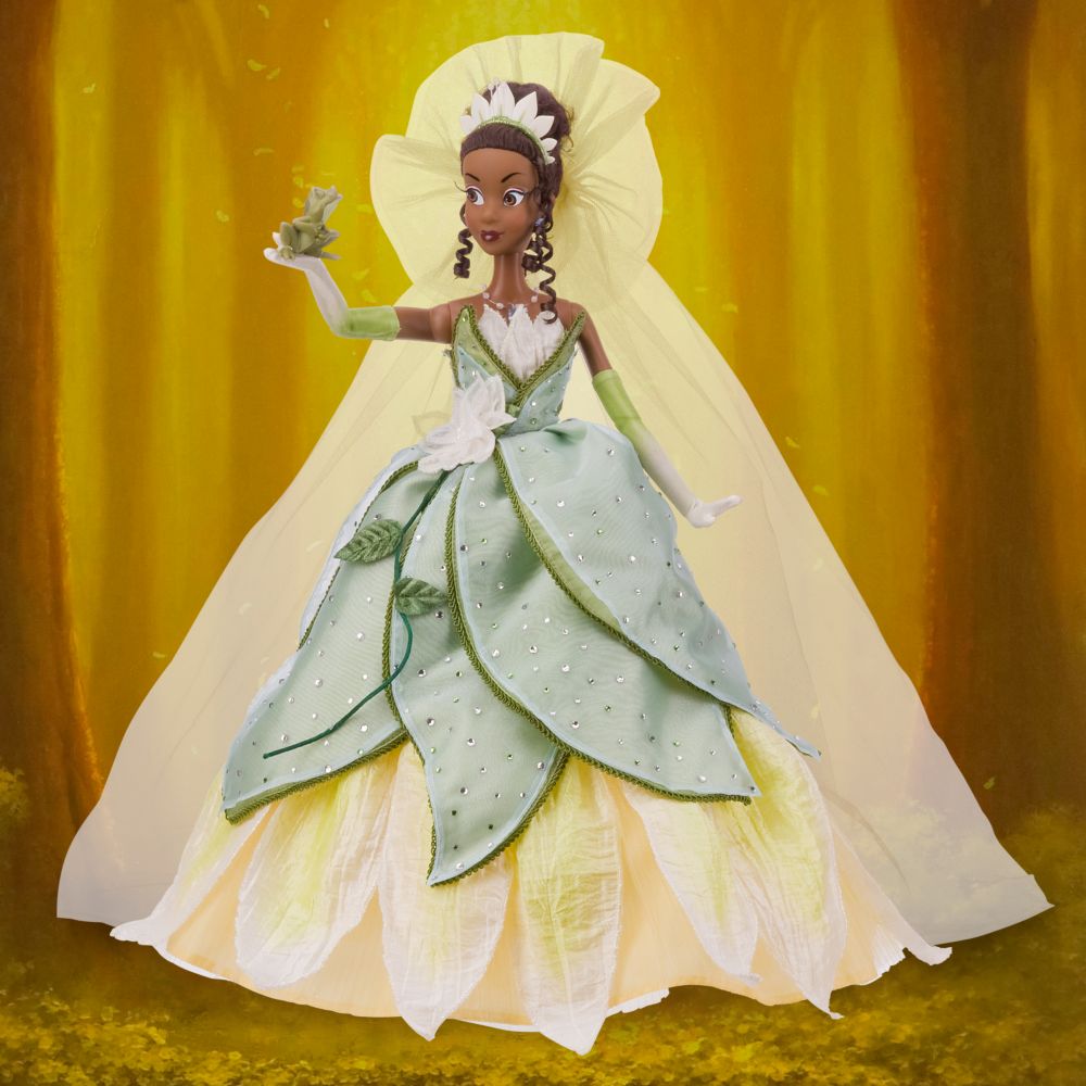 Pre-Order Exclusive Limited-Edition Collectible Princess Tiana Doll Gift Set