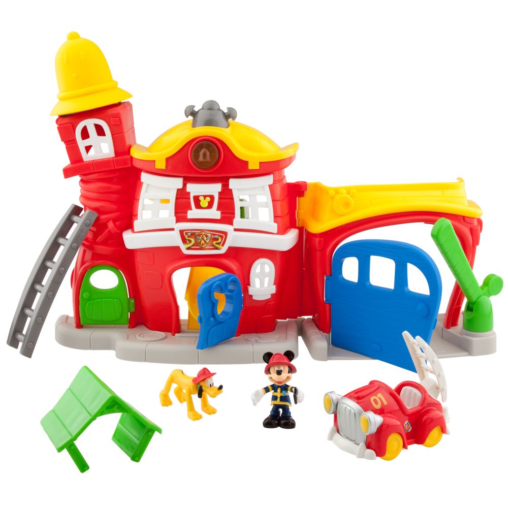  Mickey Mouse Clubhouse Mickeys Fire Station Play Set