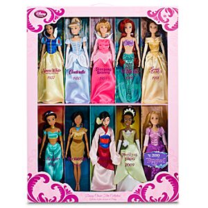 Classic Disney Dolls Gift Set -- 10-Pc.