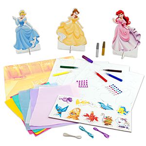 Fashion Design Disney Princess Paper Doll Set