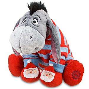 Christmas Morning Eeyore Plush -- 10 H