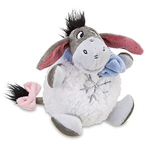 Mini Snowball Eeyore Beanie Baby Plush Toy -- 6