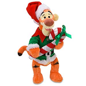 Mini Decorating Party Tigger Beanie Baby Plush Toy -- 9