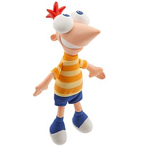 Gabble Head Phineas and Ferb Plush -- Phineas