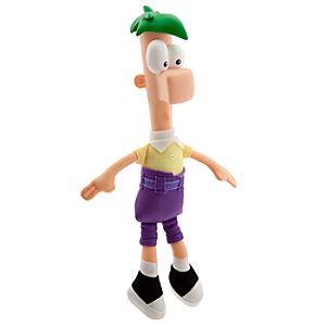 Gabble Head Phineas and Ferb Plush -- Ferb