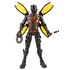 Light Up Deluxe Black Guard TRON Action Figure -- 7 1/2