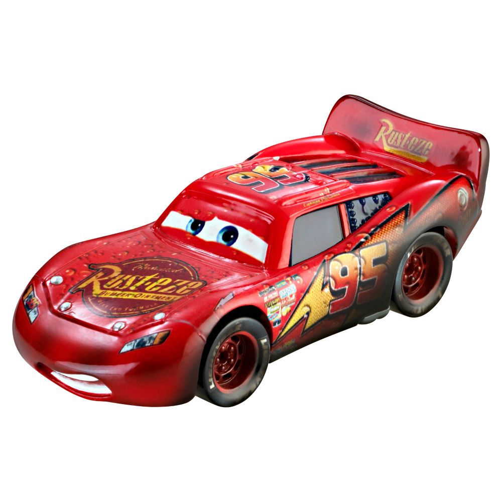 Disney Cars Toon Soaked Lightning McQueen Die Cast Car by Mattel