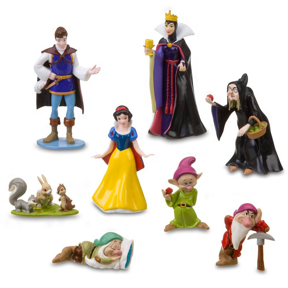 Snow White and the Seven Dwarfs Figure Play Set -- 8-Pc.