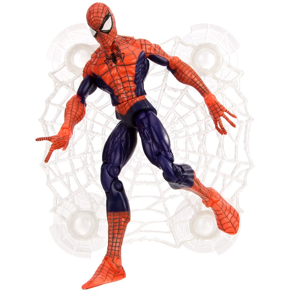 Wall Sticking Web Spider-Man Action Figure -- Blue -- 6''