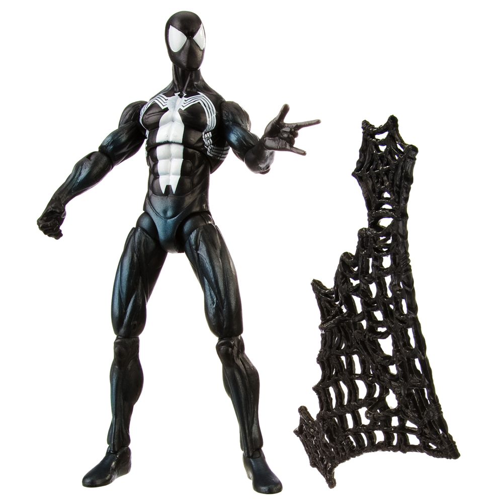 Web Glider Black Costume Spider-Man Action Figure -- 6''