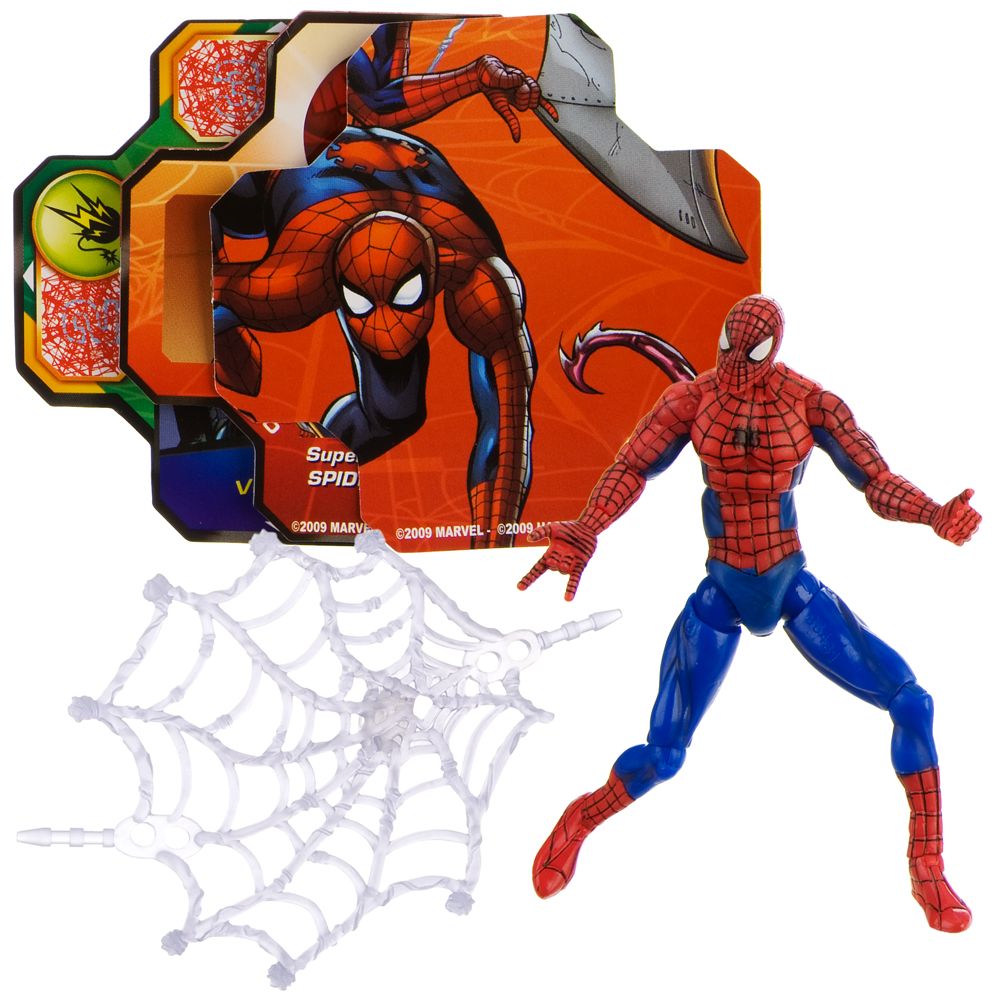 Super Poseable Spider-Man Action Figure -- 3 3/4''