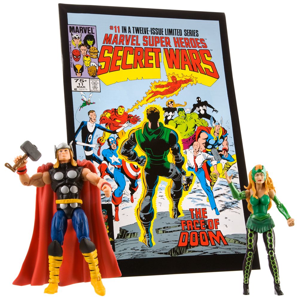 Marvel&reg; Universe Comic Pack: Thor and Enchantress Action Figure Set