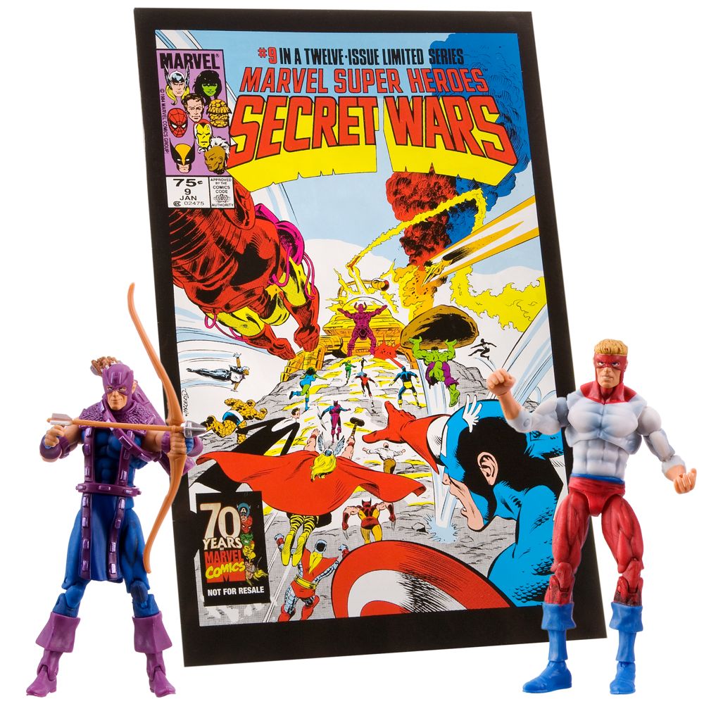 Marvel&reg; Universe Comic Pack: Hawkeye and Piledriver Action Figure Set