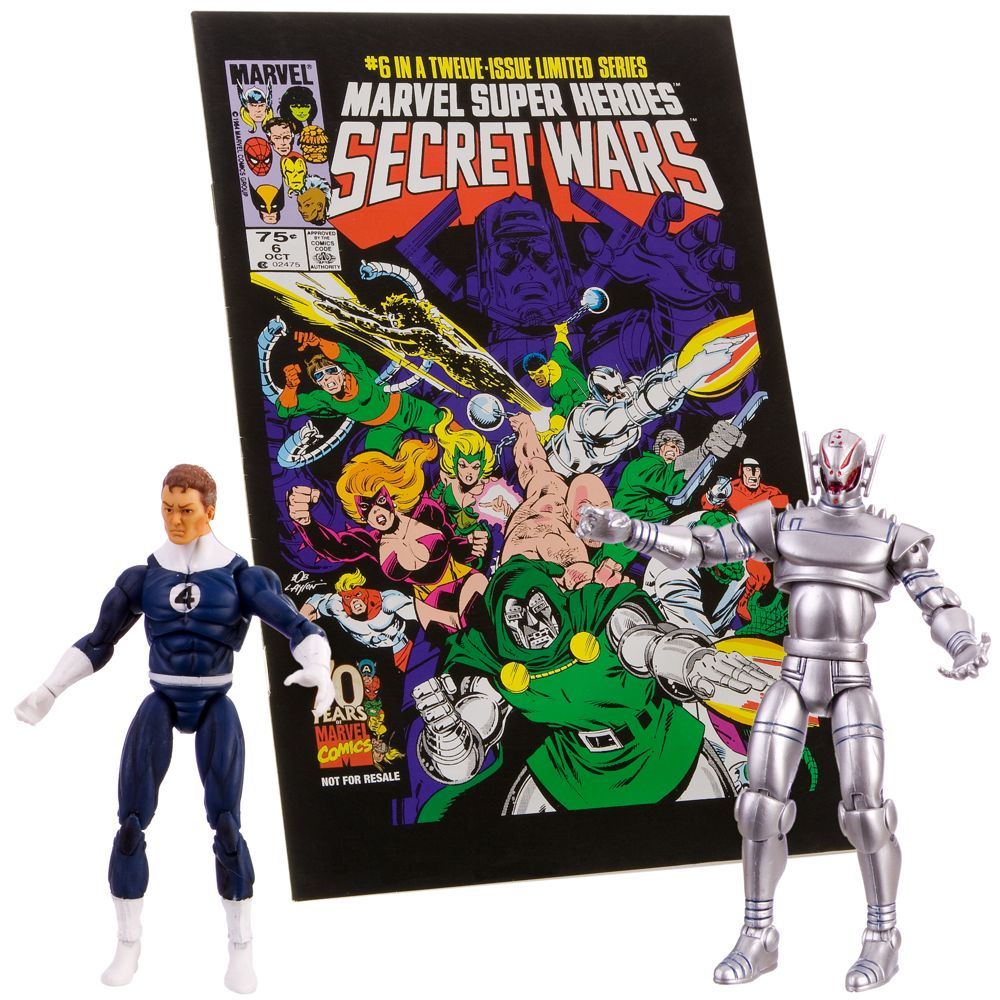 Marvel&reg; Universe Comic Pack: Mr. Fantastic and Ultron Action Figure Set
