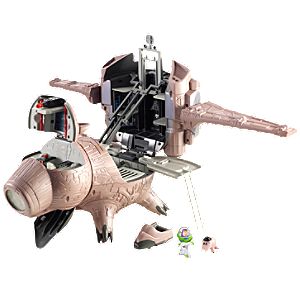 Toy Story 3 Porkchop Spaceship vs Buzz Lightyear Play Set
