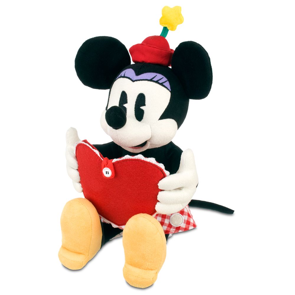 Personalized Valentine's Day Minnie Mouse Plush -- 10''