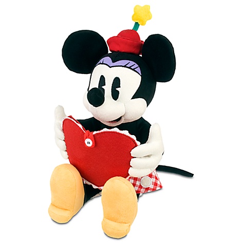 Personalized Valentine's Day Minnie Mouse Plush -- 10''