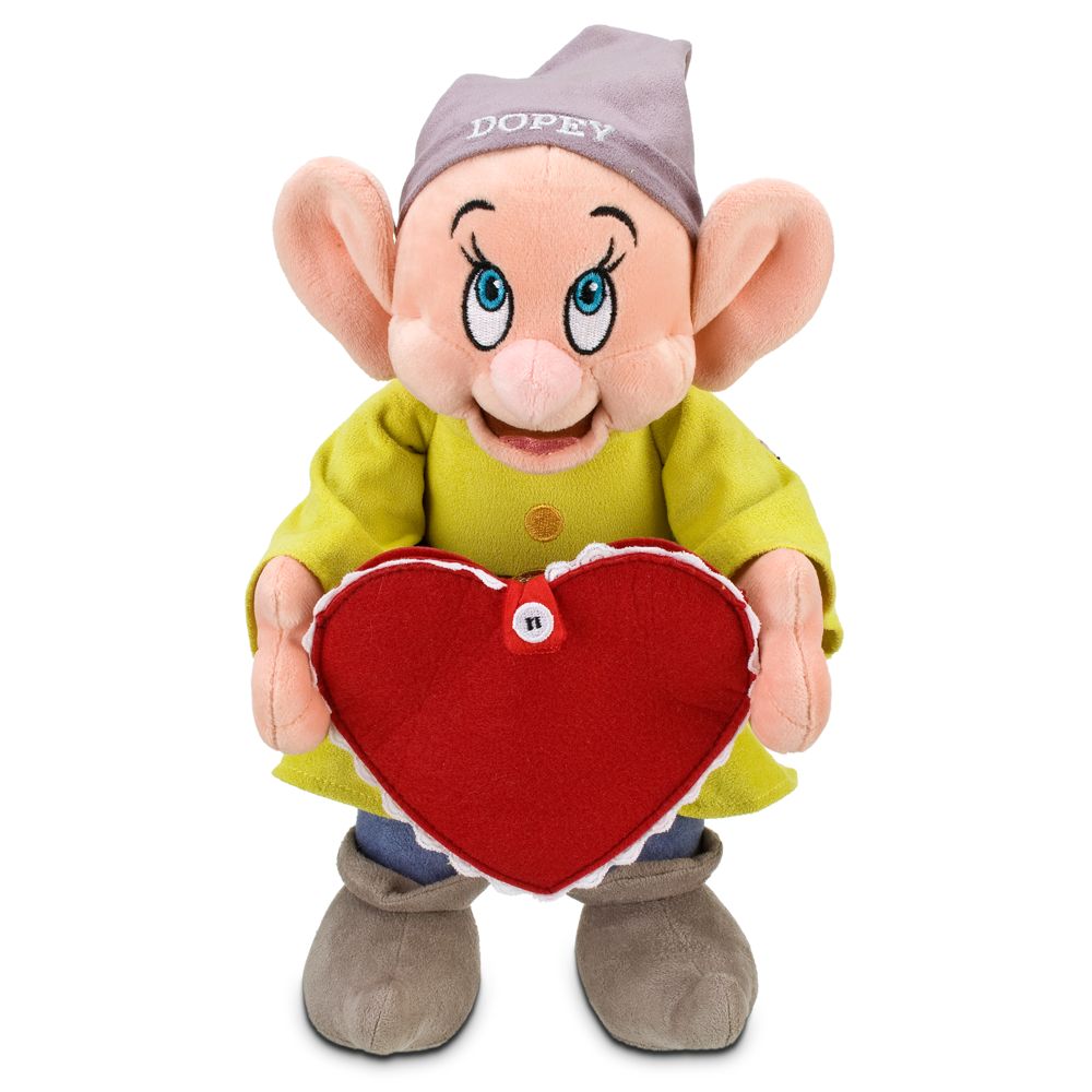 Personalized Valentine's Day Dopey Plush -- 12''