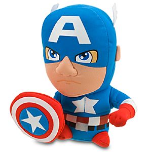 Super Deformed Captain America Plush -- 7