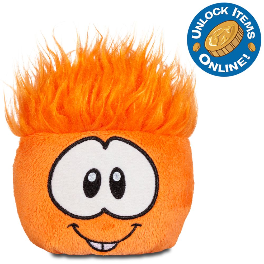 Club Penguin Series #6 - 4'' Orange Pet Puffle