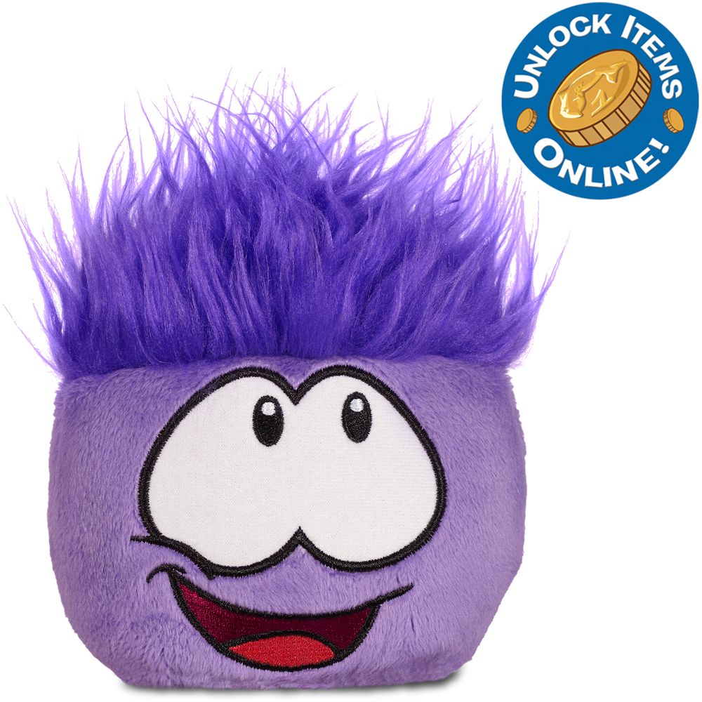 Club Penguin Series #6 - 4'' Purple Pet Puffle