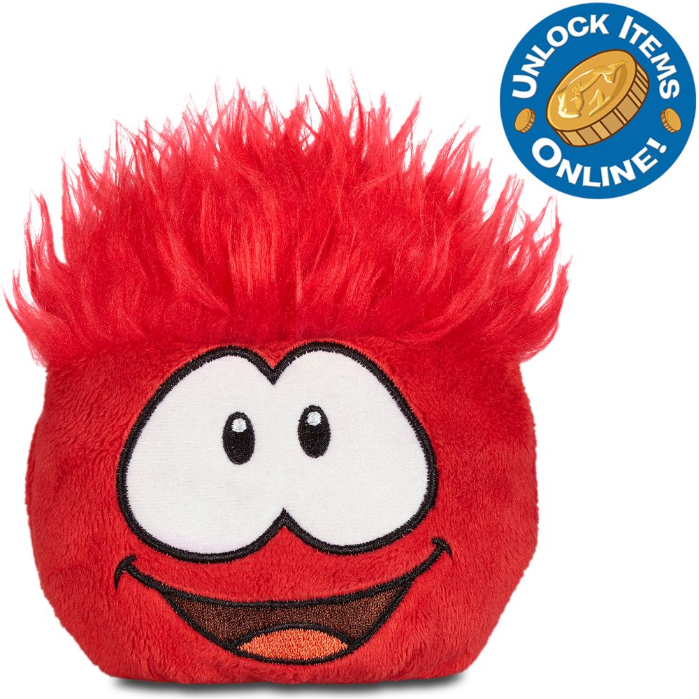 Club Penguin Series #6 - 4'' Red Pet Puffle