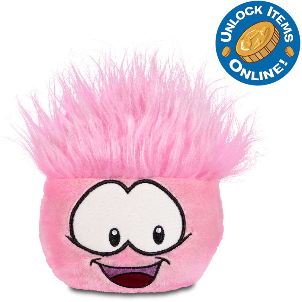 Club Penguin Series #6 - 4'' Pink Pet Puffle