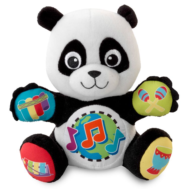 Baby Einstein Panda Plush Press and Play Pal