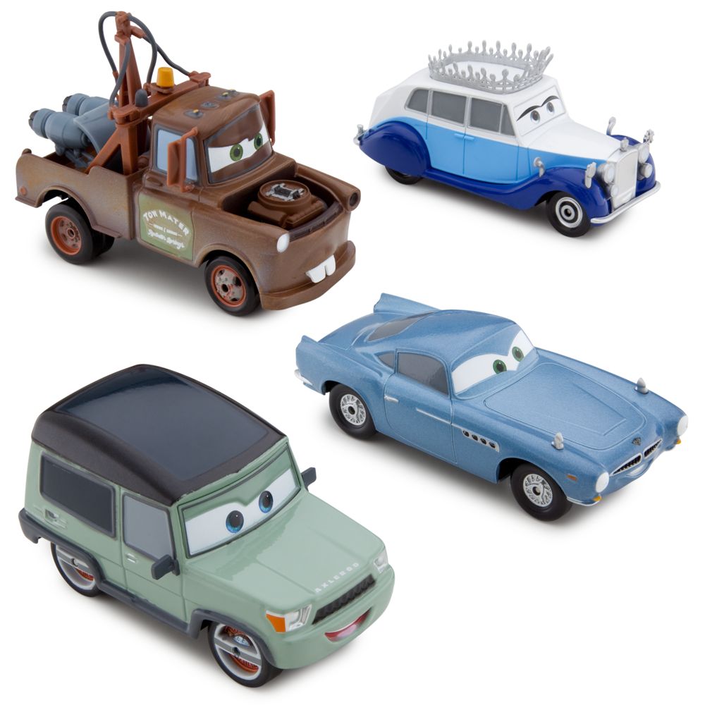 Save the Queen Cars 2 Die Cast Set -- 4-Pc.